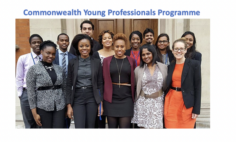 Commonwealth Young Professionals Programme (multiple positions)