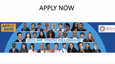 The IMF Youth Fellowship Program is now accepting applications for 2023 - APPLY NOW
